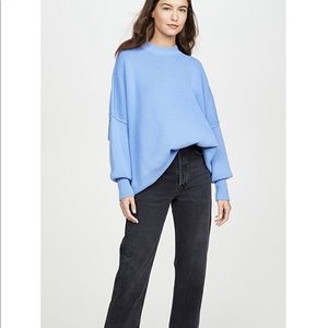 Free People east street tunic (purple/blue color)